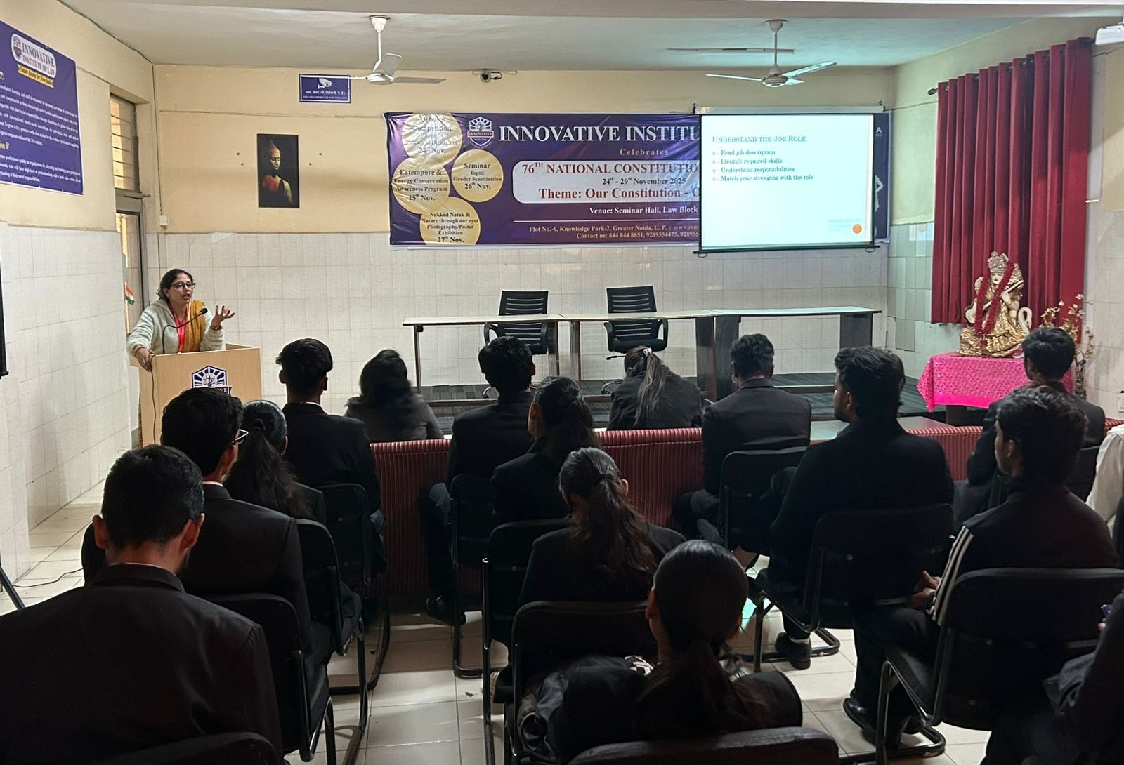 CV Preparation Seminar Hall