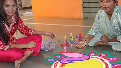 Rangoli Competition 17 Oct Photo 3