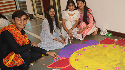 Rangoli Competition 17 Oct Photo 4